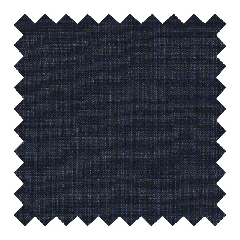 ZEGNA LOOP 100% LANA CUADROS AZUL