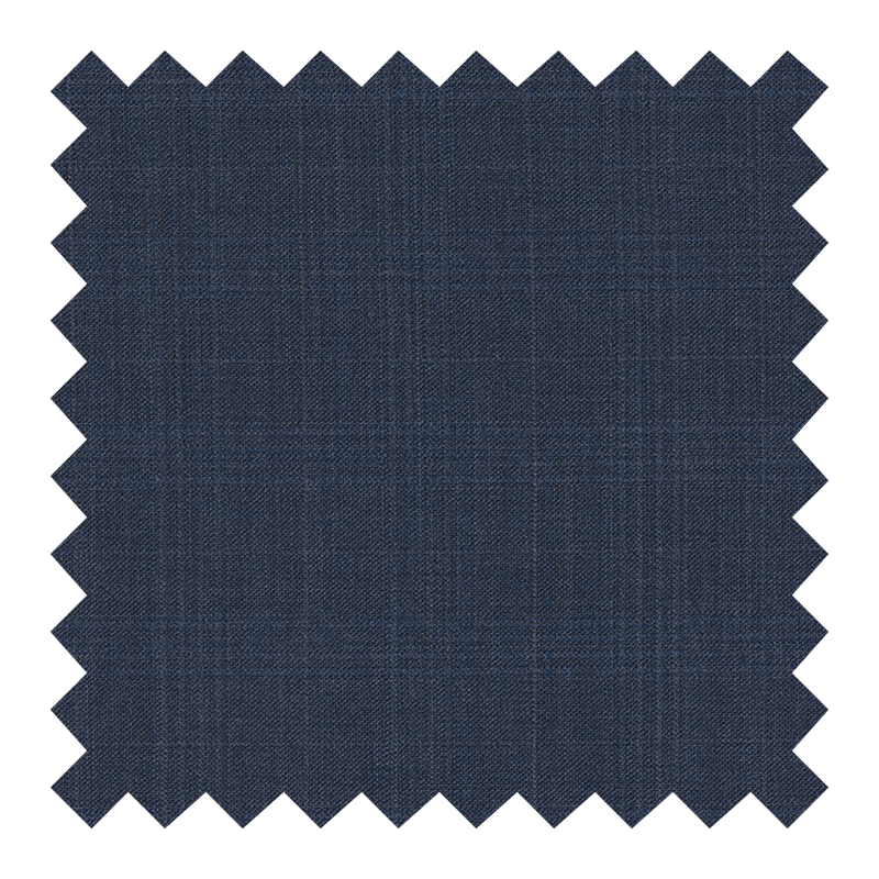 ZEGNA TROFEO 100% LANA AZUL CLARO A CUADROS (NUEVO)