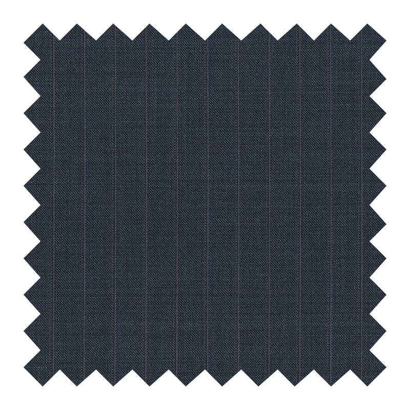 ZEGNA TROFEO 100% LANA GRIS A RAYAS (NUEVO)