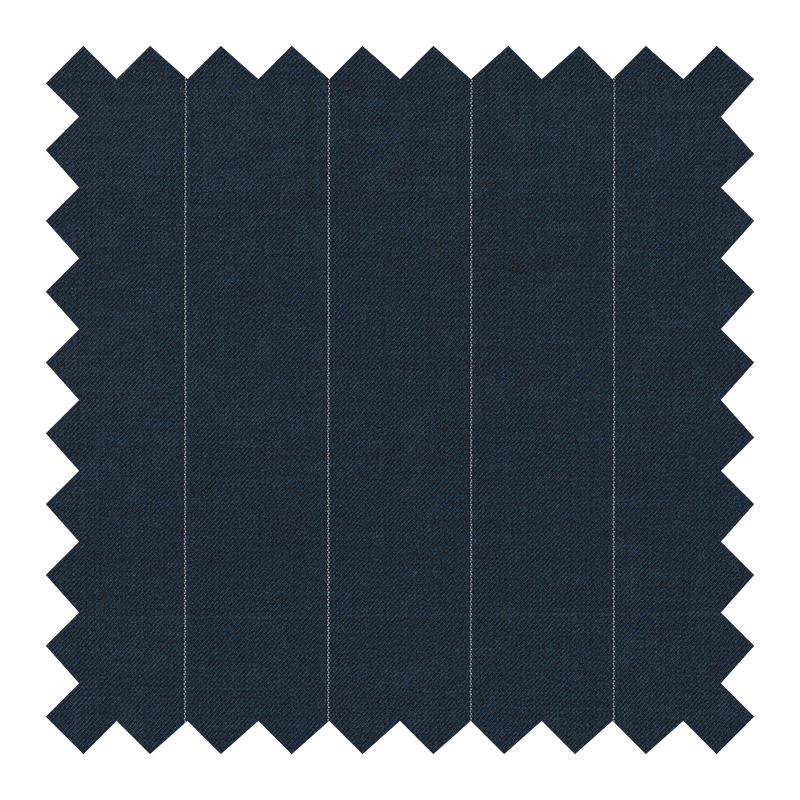 ZEGNA TROFEO 100% LANA AZUL RAYA ANCHA (NUEVO)