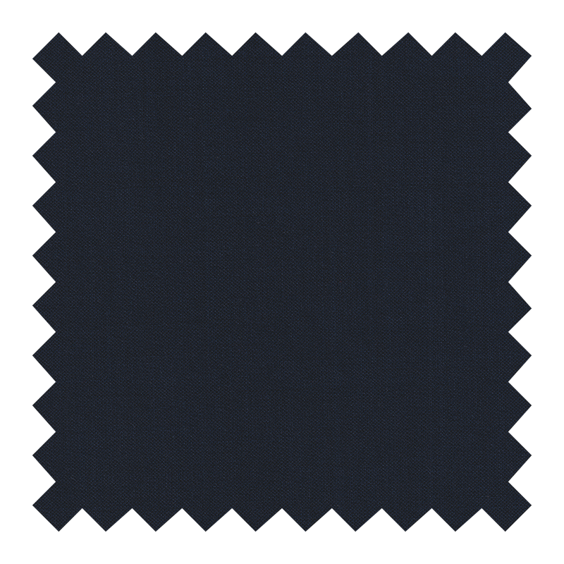 ZEGNA TROFEO 100% LANA FIL A FIL AZUL MARINO (NUEVO)