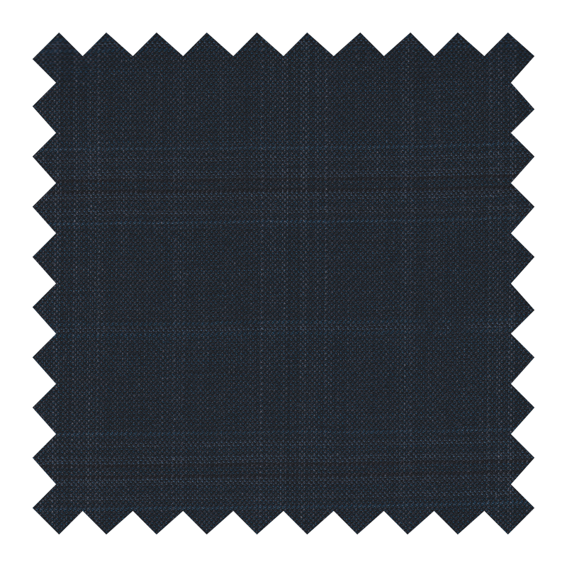 ZEGNA TROFEO 100% LANA VERDE CUADROS Y VENTANAS