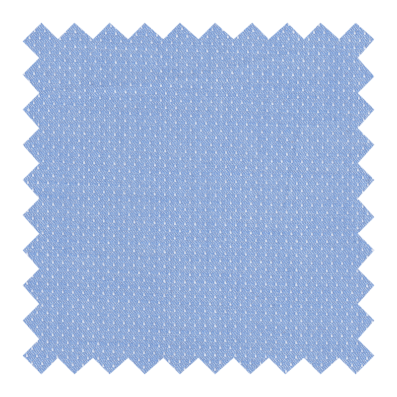 GETZNER ALGODON 100% AZUL PUNTOS CLAROS
