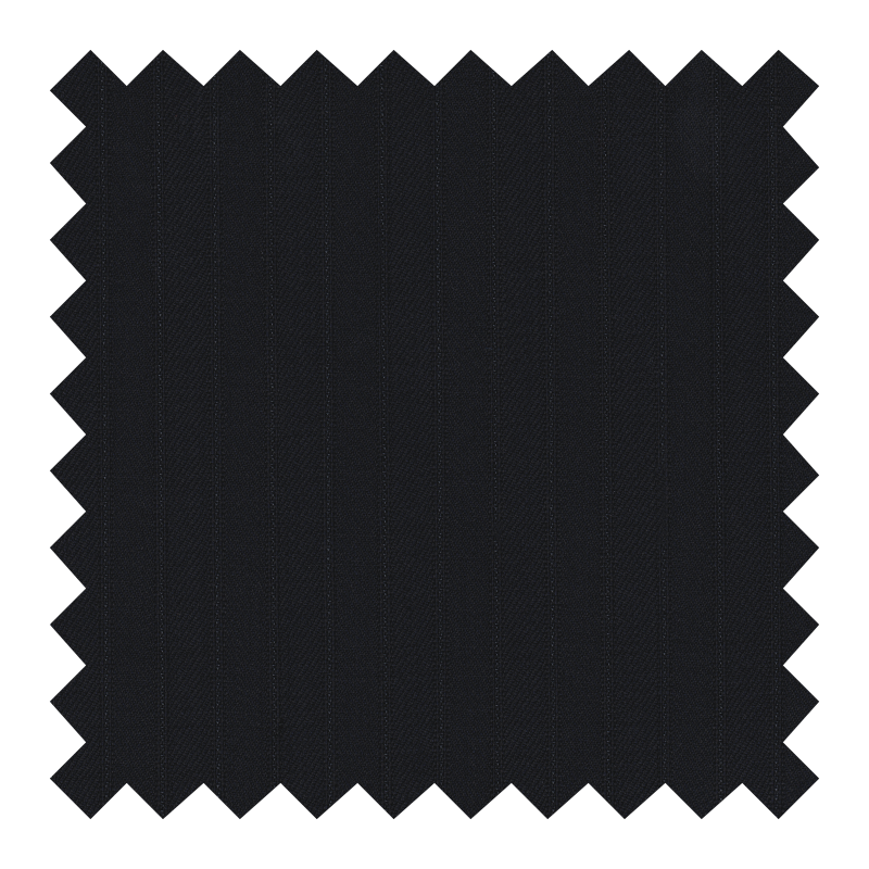 2620/0920 AZUL MEDIA NOCHE RAYA TONO SOBRE TONO 100% LANA (POCOS METROS N.R) *