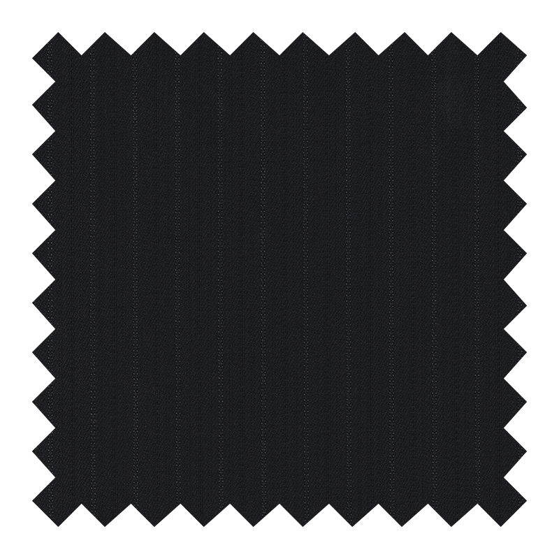 2630/0168 NEGRO CON RAYA DE GIS 100% LANA (POCOS METROS N.R)