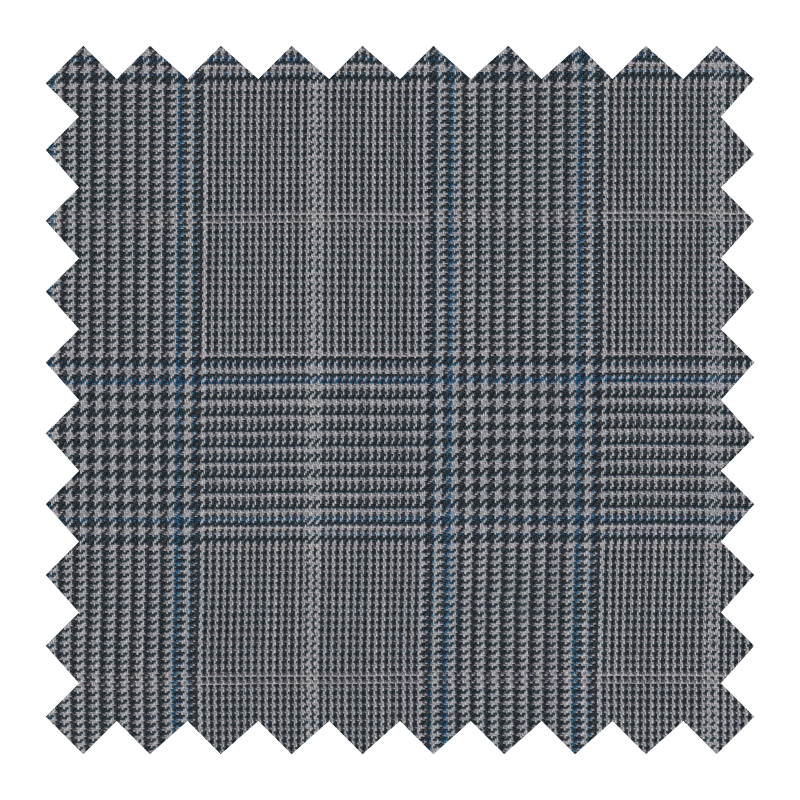 ZEGNA TRAVELLER 100% LANA GALES GRIS