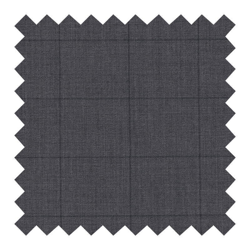 REDA 110'S 100% LANA GRIS VENTANAS GRISES