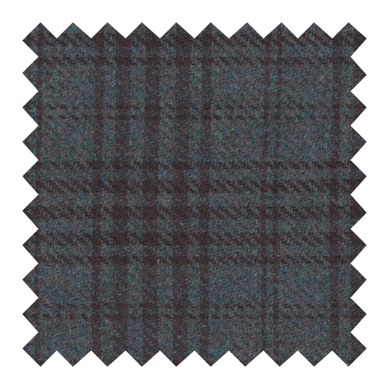 ZEGNA 100% CASHMERE VERDE A CUADROS (NUEVO)