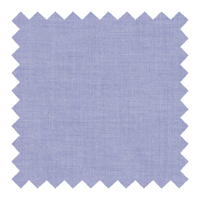 "ALBINI B" ALGODON 100% PIN POINT/OXFORD AZUL
