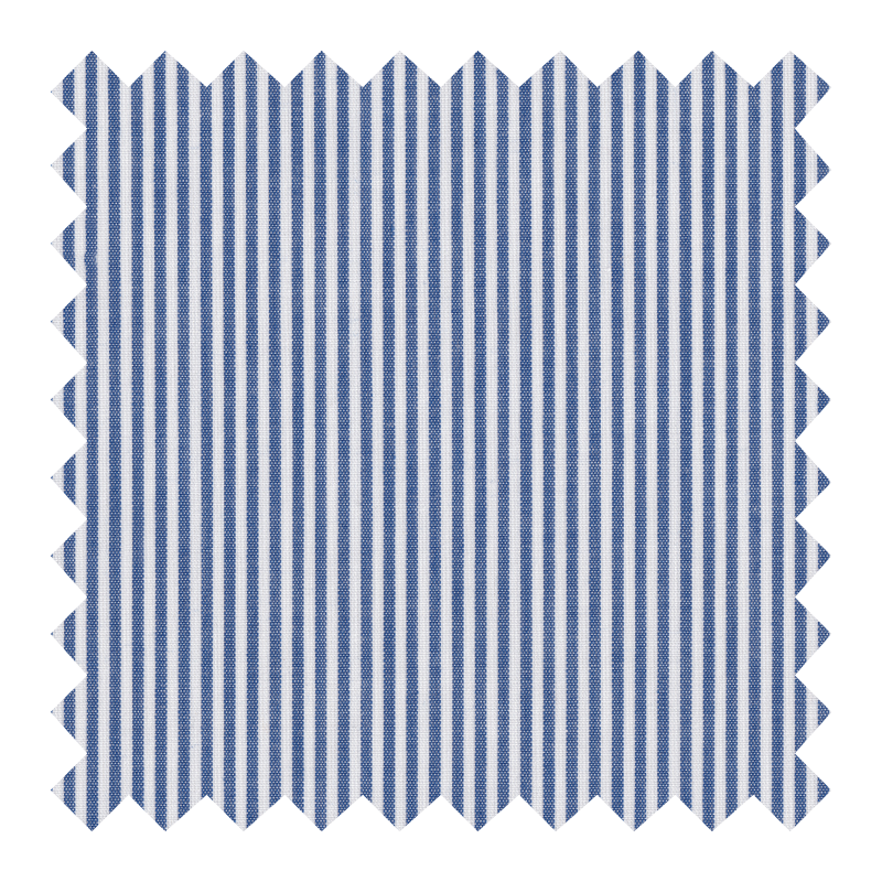 "ALBINI B" 60% ALG 40% POL RAYAS AZUL Y BLANCO
