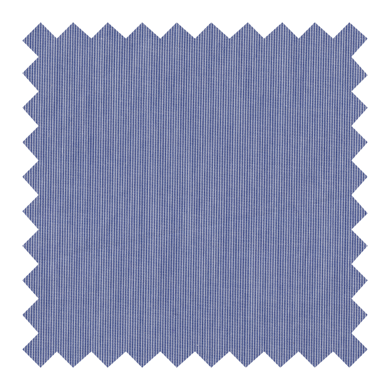 "ALBINI B" ALGODON 100% MIL RAYAS AZUL