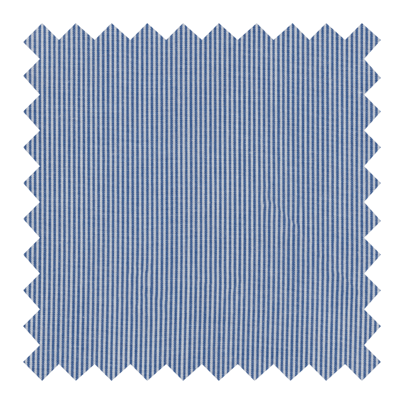 GETZNER ALGODON 100% MIL RAYAS AZUL