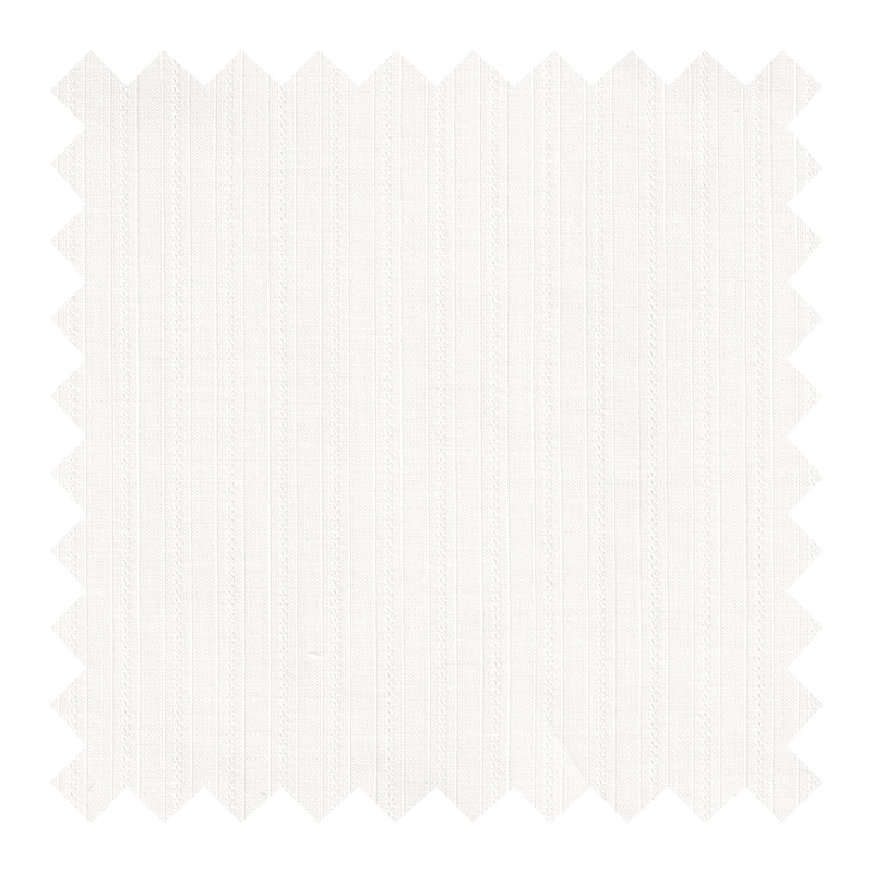 GETZNER ALGODON 100% BLANCO DISEÑO RAYAS