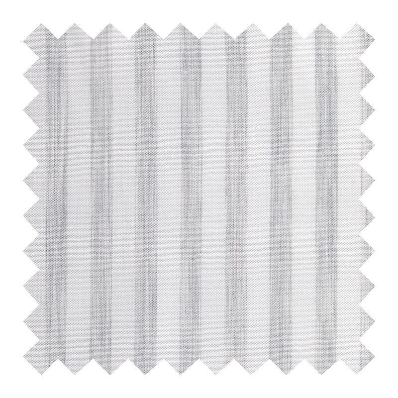 GETZNER ALGODON 100% BLANCA RAYAS GRISES
