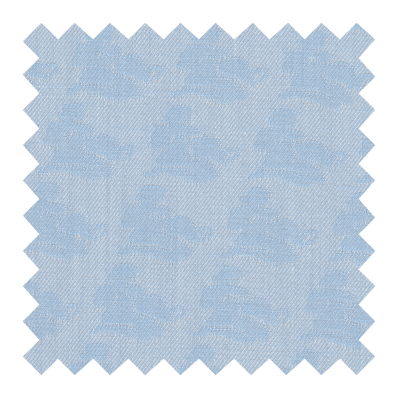 GETZNER ALGODON 100% AZUL CON FIGURAS
