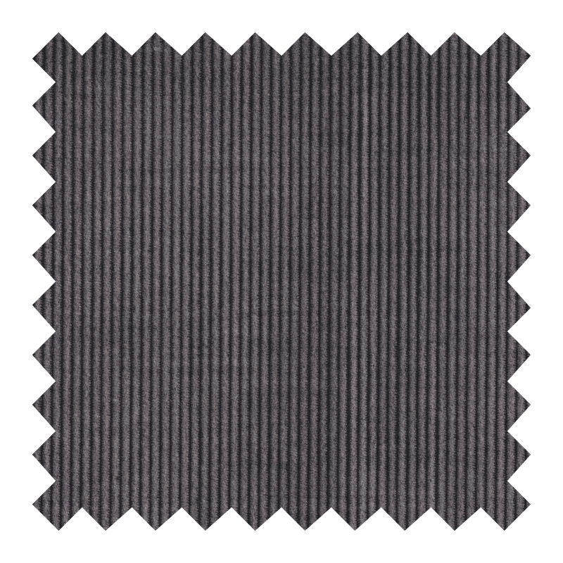 ZEGNA TROFEO CASHMERE 91% ALGODON 9% CASHMERE PANA GRIS (REVERSO 100% PU) (NUEVO)