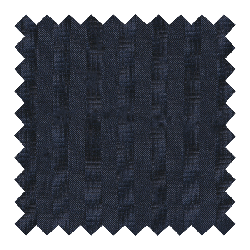 ZEGNA TESSITURA DI NOVARA PALMA AZUL MEDIA NOCHE 100% SEDA (AGOTADO N.R)