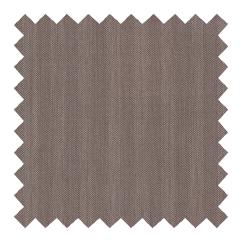 ZEGNA TESSITURA DI NOVARA 100% SEDA PALMA CAFE CLARO